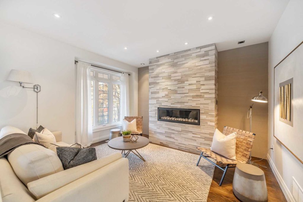 39 Courcelette Road fireplace